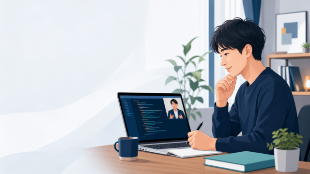 SAMURAI ENGINEERのオンライン学習をイメージした画像